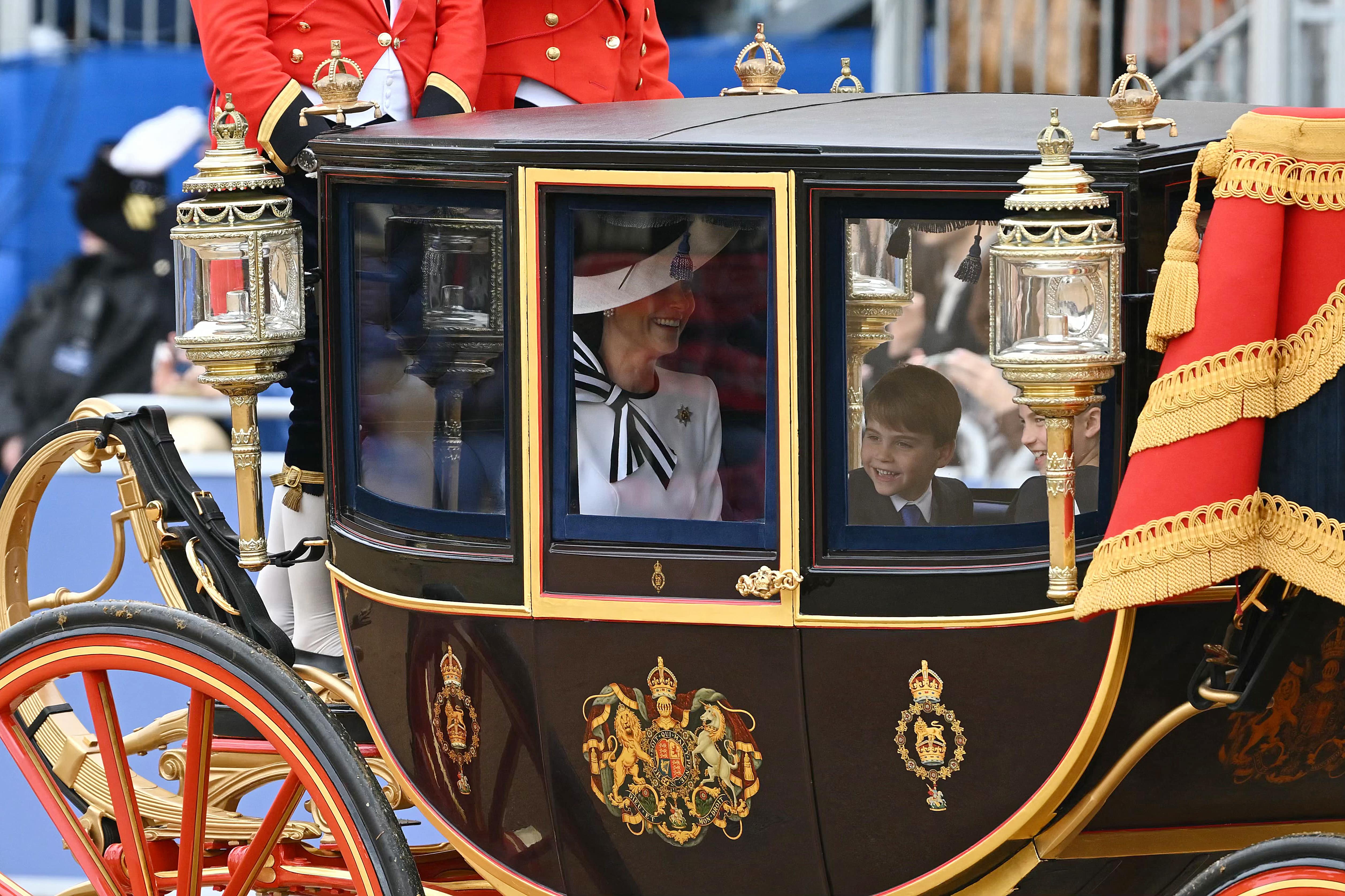 Księżna Kate na paradzie w Londynie. To pierwsze wystąpienie w tym roku