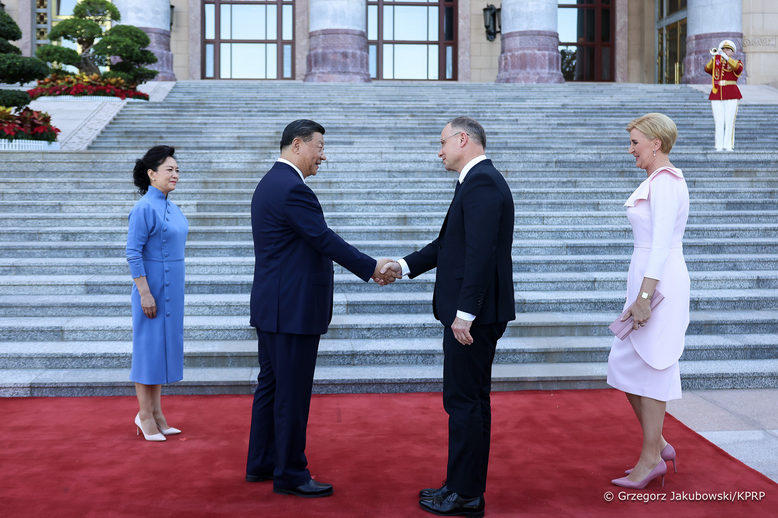 Andrzej Duda spotkał się z Xi Jinpingiem w Pekinie